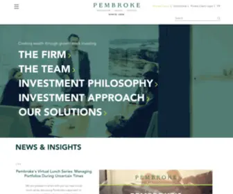 GBC.ca(Pembroke Private Wealth Management) Screenshot