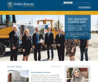 GBC.edu(Goldey-Beacom College) Screenshot