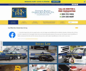 GBclaw.com(Goldstein) Screenshot