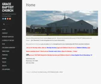 GBcroserich.com(Grace Baptist Church) Screenshot