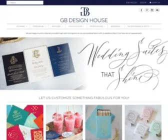 Gbdesignhouse.com(Gracious Bridal Design House) Screenshot