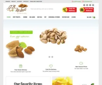 GBDRYfruitsupplier.pk(Gilgit Baltistan Dry Fruits Supplier) Screenshot