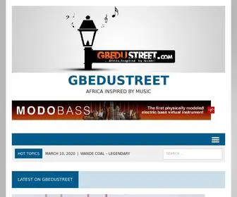 Gbedustreet.com(Xoilac) Screenshot