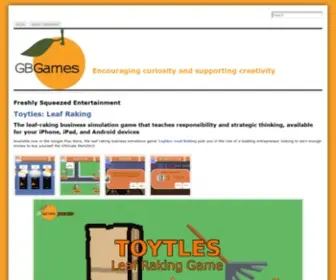 Gbgames.com(Encouraging curiosity and supporting creativity) Screenshot
