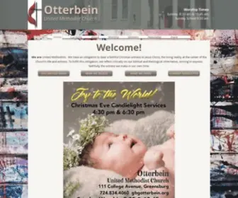 Gbgotterbein.org(Otterbein United Methodist Church) Screenshot