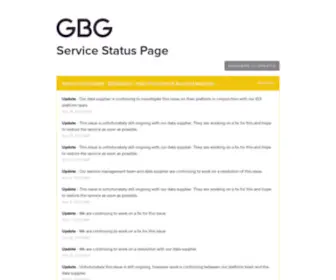 GBGstatus.com(GBG Status) Screenshot