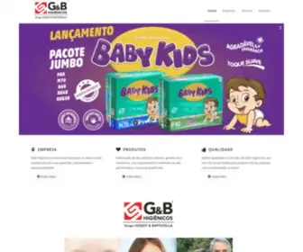 Gbhigienicos.com.br(G&B Higiênicos) Screenshot