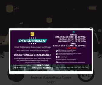 Gbikelir.org(Menjadi Keluarga Imamat Rajani Pada Tahun 2027) Screenshot