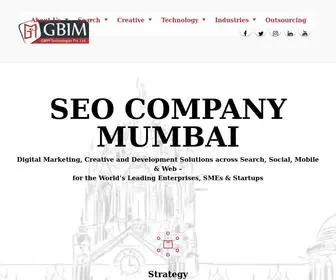 Gbim.com(Digital Marketing Company with 17) Screenshot