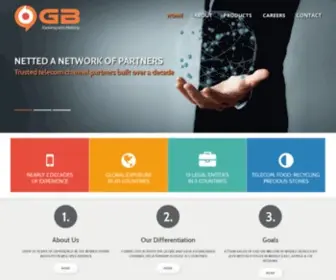 Gbintl.com(GB International Group) Screenshot
