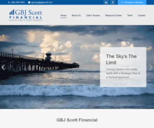 GBJscott.com(GBJ Scott Financial) Screenshot