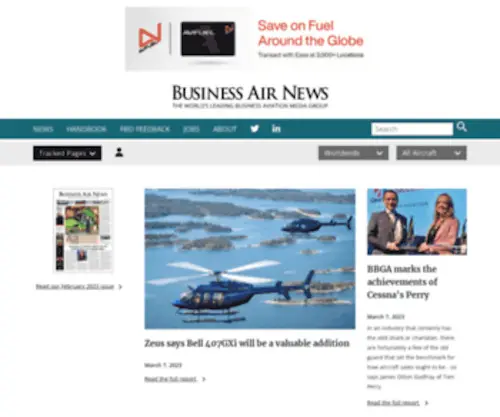 GBjyearbook.com(Business Air News) Screenshot
