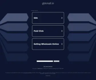 GBkmall.in(GBkmall) Screenshot