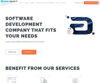 GBksoft.com(Web Design & Mobile App Development Company in Ukraine) Screenshot