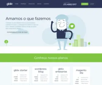 Gblix.net(Hospedagem de Sites Premium) Screenshot