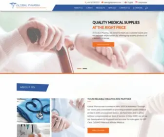 GBLpharma.com(Global Pharma) Screenshot