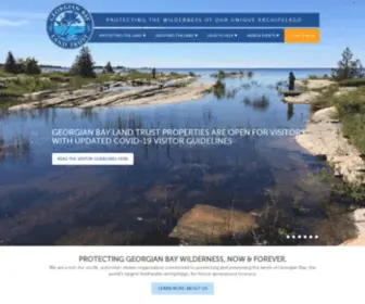 GBLT.org(Georgian Bay Land Trust) Screenshot