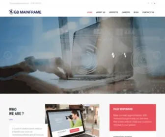 Gbmainframe.com(Web design company) Screenshot