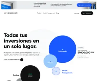 GBmhomebroker.com(Plataforma de inversión y trading en México) Screenshot