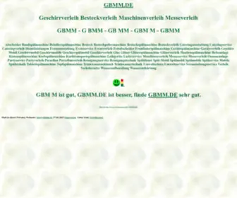 GBMM.de(Spülmobil) Screenshot