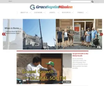 GBM.org.uk(Grace Baptist Mission) Screenshot