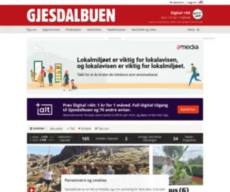 Gbnett.no(Gjesdalbuen) Screenshot