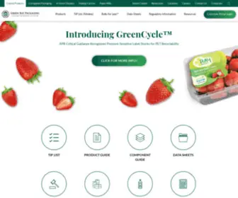 GBpcoated.com(Coated Label Products) Screenshot