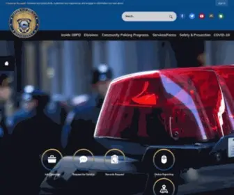 Gbpolice.org(Green Bay) Screenshot
