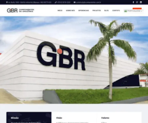 GBrcomponentes.com.br(GBR Componentes) Screenshot