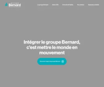 Gbrecrute.com(Groupe Bernard) Screenshot