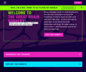 GBR.org.nz(The Great Brain Robbery) Screenshot