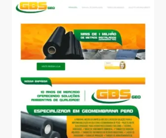 GBsgeo.com.br(GBS Geo) Screenshot