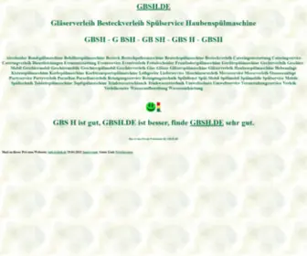 GBSH.de(Gläserverleih) Screenshot