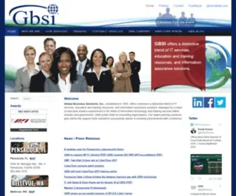 Gbsi.com(Cybersecurity & Business Technology Solutions) Screenshot