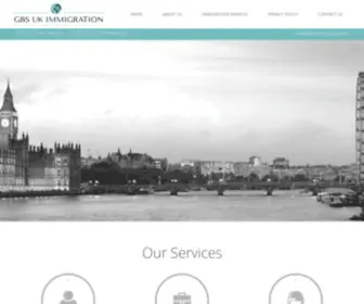 Gbsimmigration.com(GBS UK Immigration Ltd) Screenshot