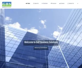 GBSKW.com(Gulf Business Solutions) Screenshot