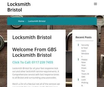 GBslocksmithbristol.co.uk(Locksmith Bristol) Screenshot