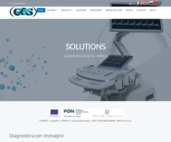 GBsmed.it(GBSmed vendita e assistenza RMN e TAC usate e ricondizionate) Screenshot