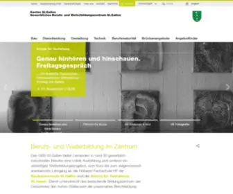 GBSSG.ch(GBS St.Gallen Home) Screenshot