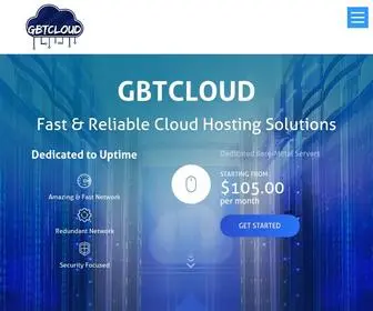 GBTcloud.com(GBTCloud Inc) Screenshot