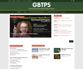 GBTPS.org(Green Brook Township Public Schools) Screenshot