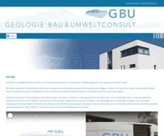 Gbu-Consult.de(GBU) Screenshot