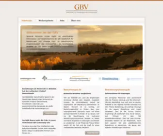 GBVMBH.de(GBV Gesellschaft für Bestattungen und Vorsorge mbH) Screenshot