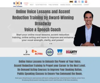 Gbvoiceacademy.com(Online Voice Lessons) Screenshot