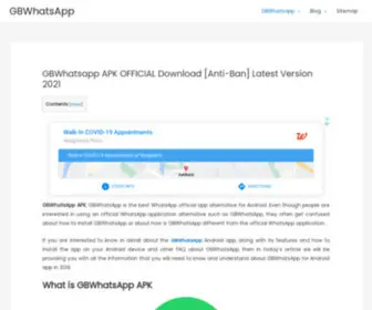 GBwhatsapp.one(GBWhatsapp APK Download OFFICIAL) Screenshot