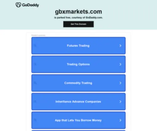 GBxmarkets.com(Trade Forex with GBXMARKETS) Screenshot