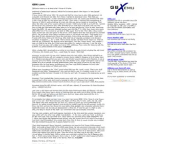 GBXR.com(GBXemu History) Screenshot