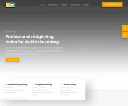 GC-AS.dk(Rådgivende ingeniører) Screenshot