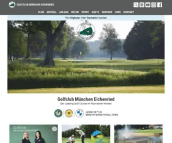 GC-Eichenried.de(Golfclub) Screenshot