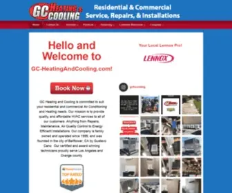 GC-Heatingandcooling.com(Free Estimate on new installations) Screenshot